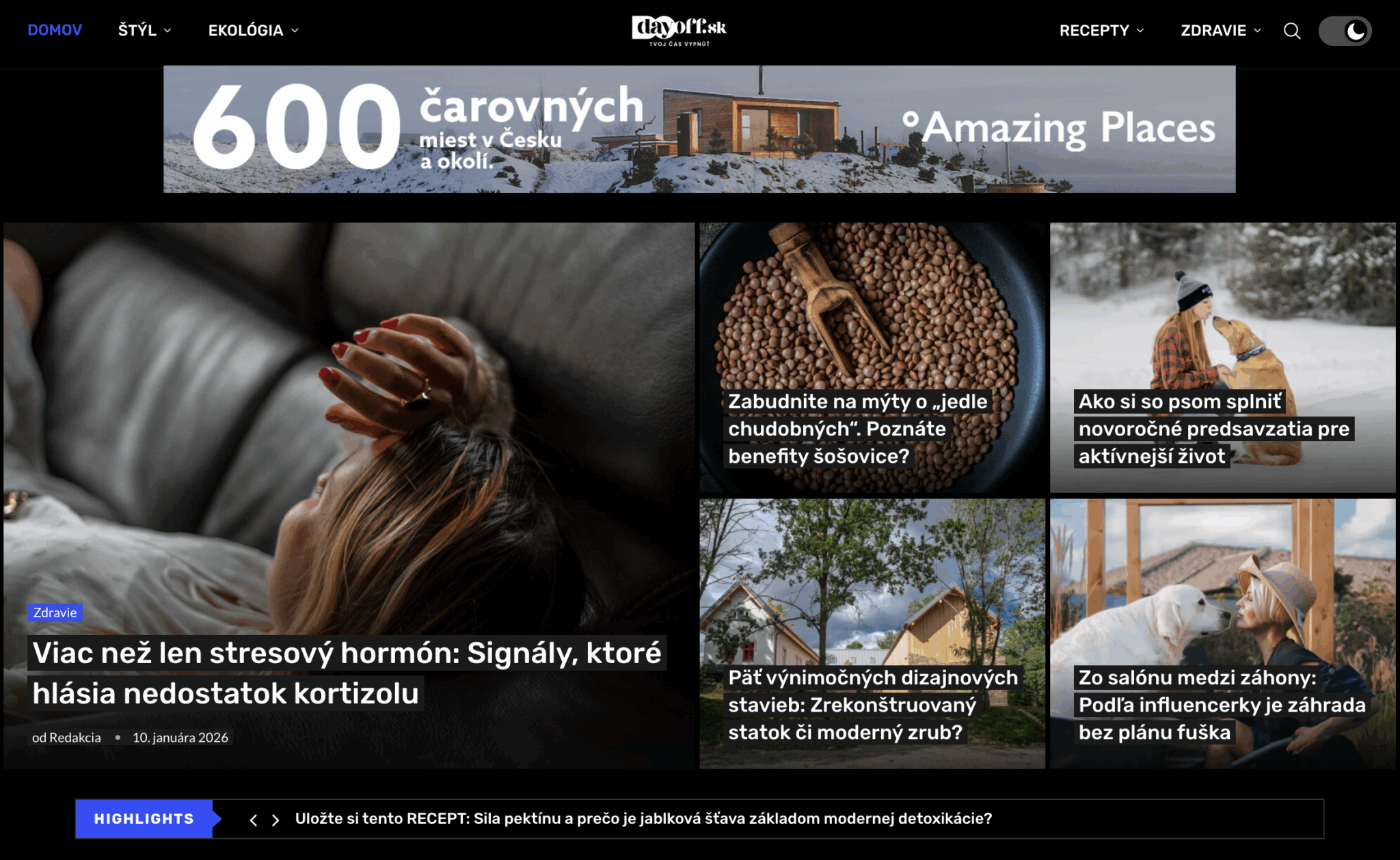 Výnimočné príbehy aj tipy pre radosť: Dayoff je váš nový digitálny únik