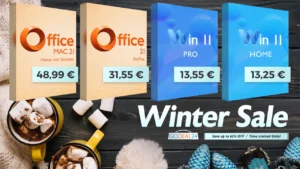 Vylepšite si počítač o doživotný balík MS Office 2021 a Windows 11 už od 13 € počas tohto zimného výpredaja