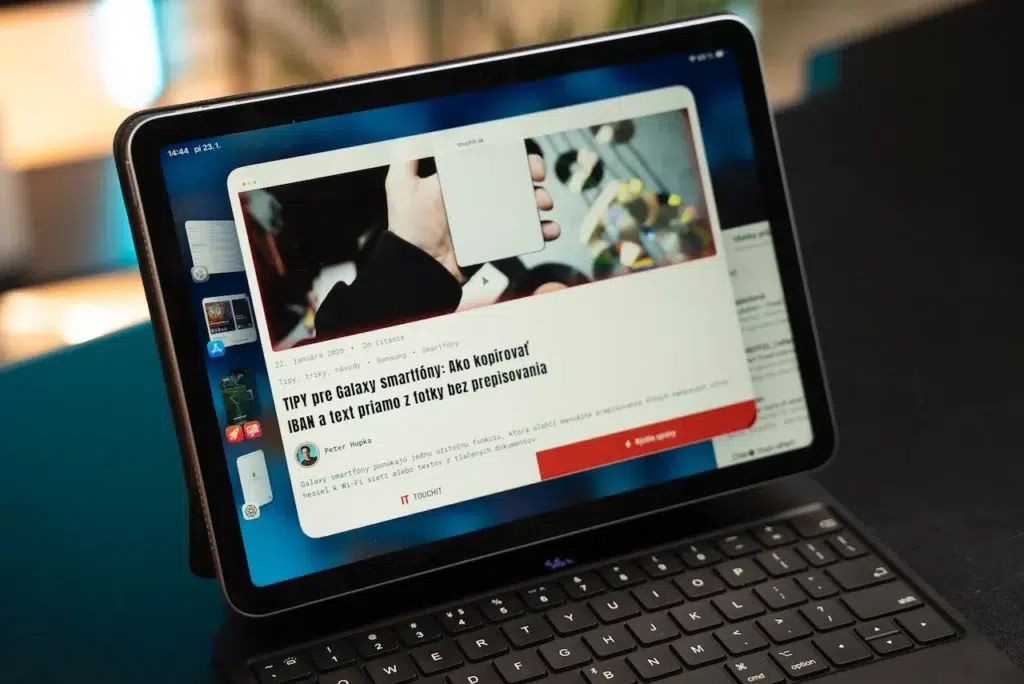 Multitasking na iPade