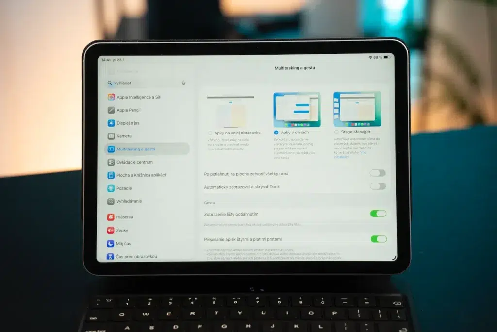 Multitasking na iPade