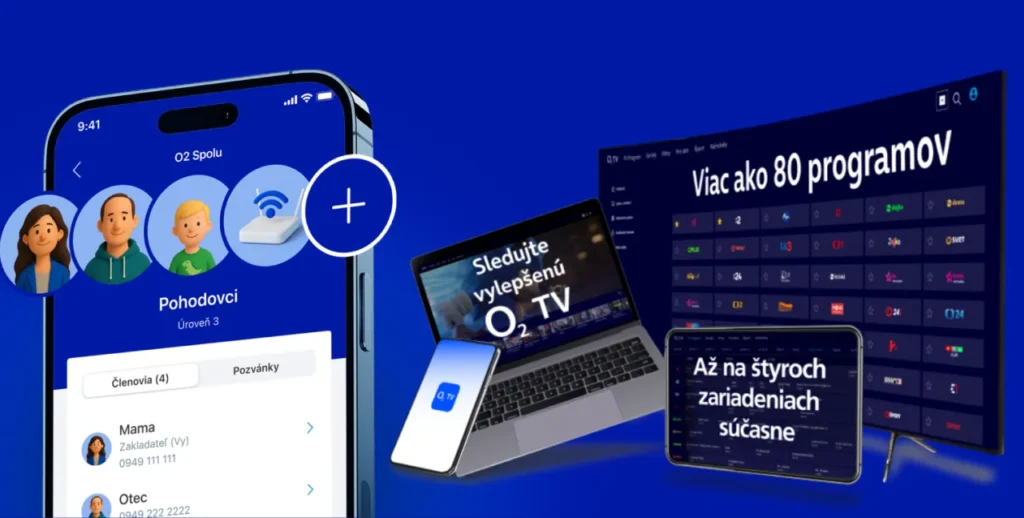 Do O2 Spolu si budete môcť pridať už aj O2 TV