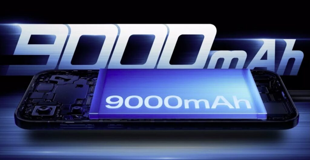 OnePlus smartfón s 9000 mAh batériou