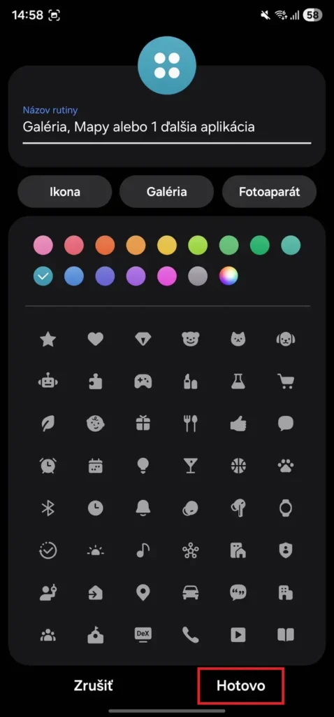 Komplexné nastavenie otáčania obrazovky Galaxy smartfónov cez Rutiny