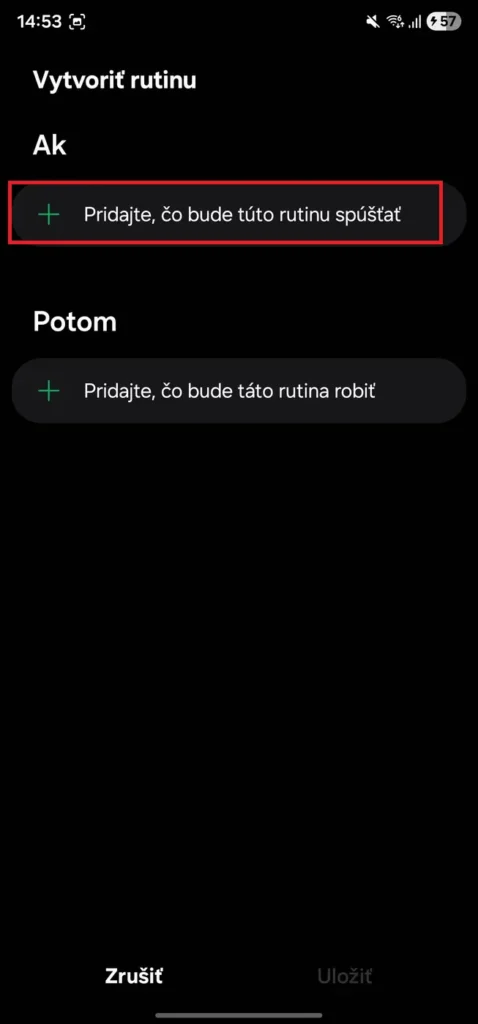 Komplexné nastavenie otáčania obrazovky Galaxy smartfónov cez Rutiny