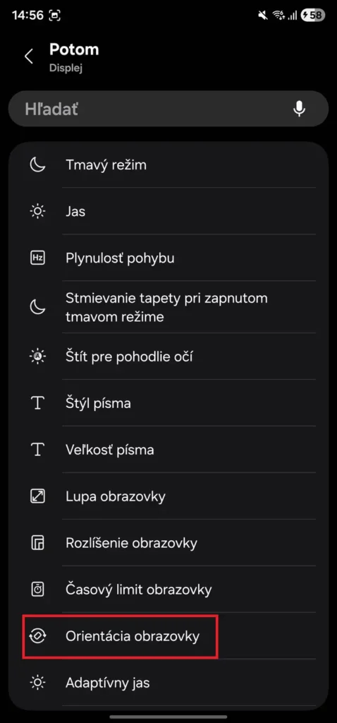 Komplexné nastavenie otáčania obrazovky Galaxy smartfónov cez Rutiny