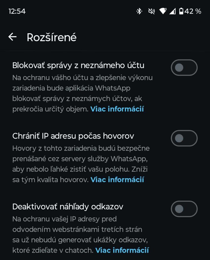 whatsapp Strict Account Settings