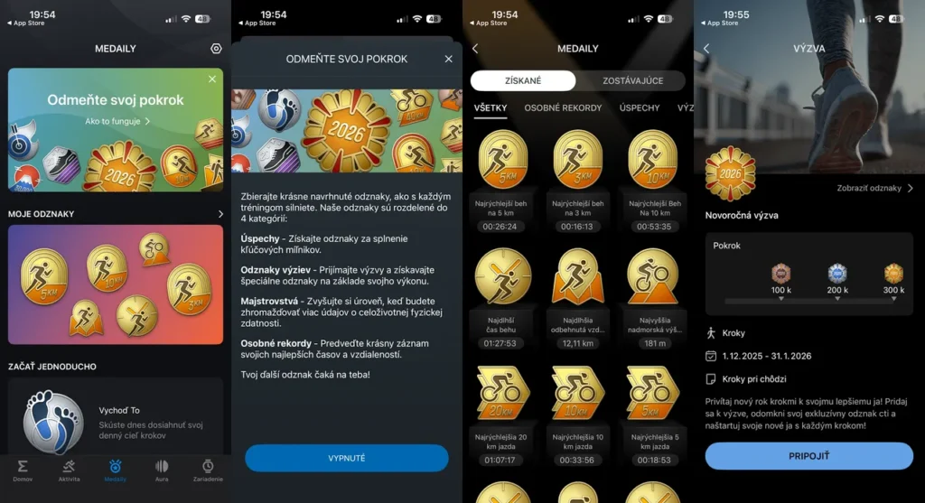 Aplikácia Zepp dostala aktualizáciu na verziu 10 s medailami
