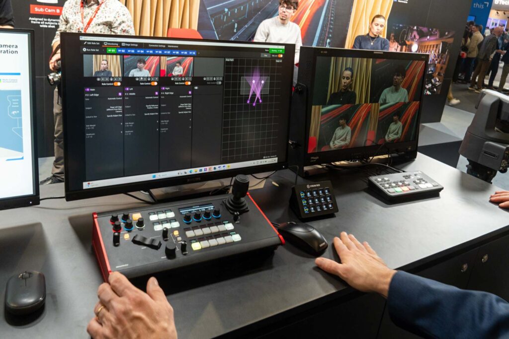 Takto vidno ako sa vzájomne ovplyvňujú jednotlivé PTZ kamery