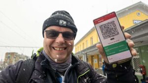 Lístok v aplikácii FAIRTIQ