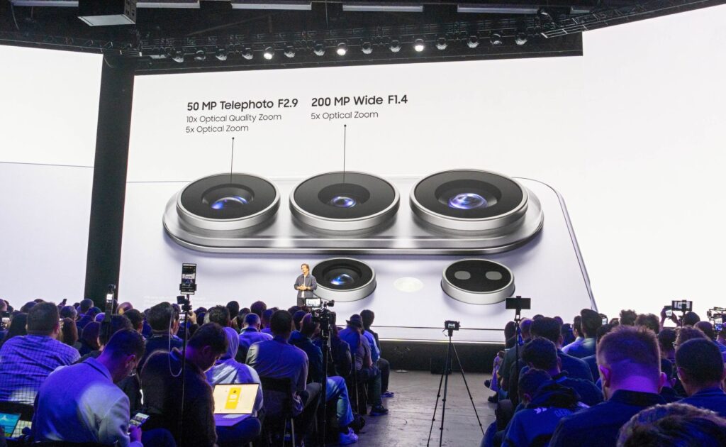 Fotoaparáty na Galaxy S326 Ultra