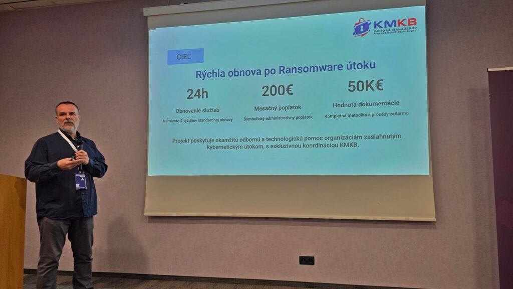 Prezentácia systému na podporu pri ransonware útoku
