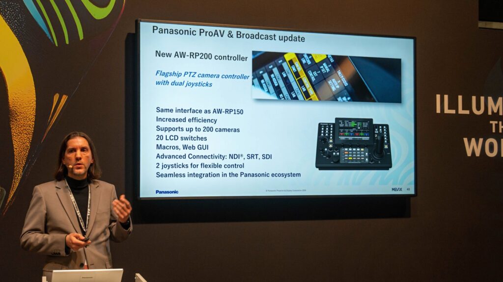 Nový ovládač pre PTZ kamera QW-RP200