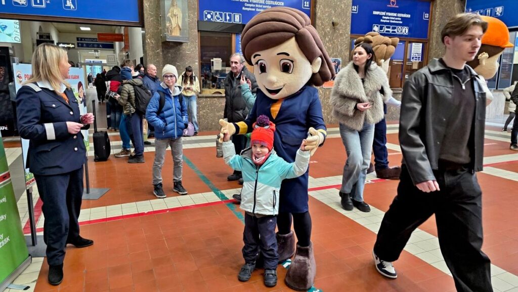 Vlaková patrola a deti