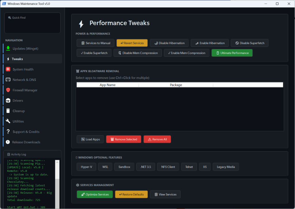 Windows Maintenance Tool 5
