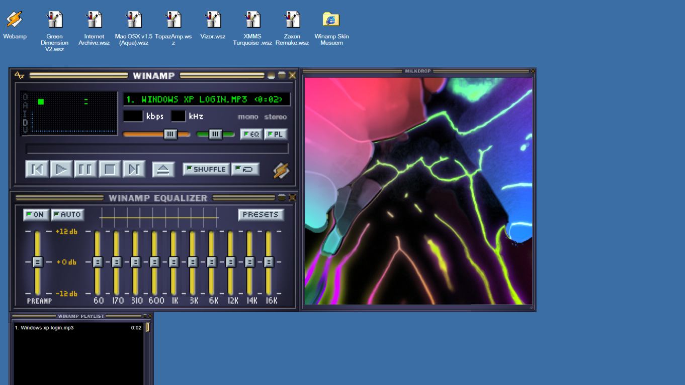 Winamp je späť. Môžete ho použiť v prehliadači