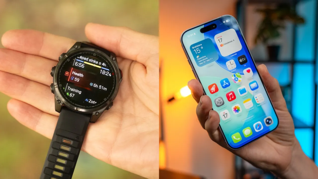 Garmin hodinky s iPhonom