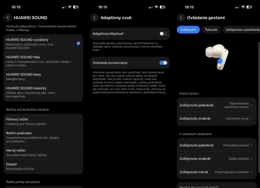 Aplikácia Huawei Audio Connect