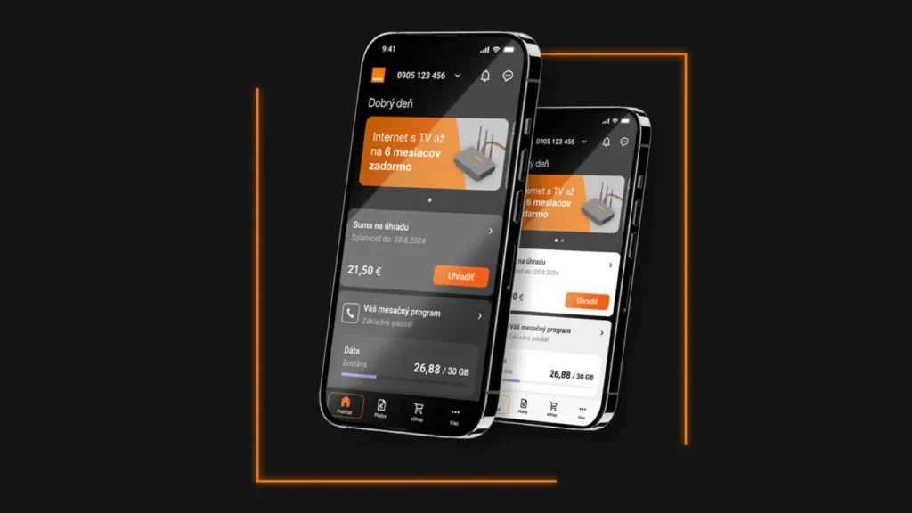 Aplikácia Môj Orange