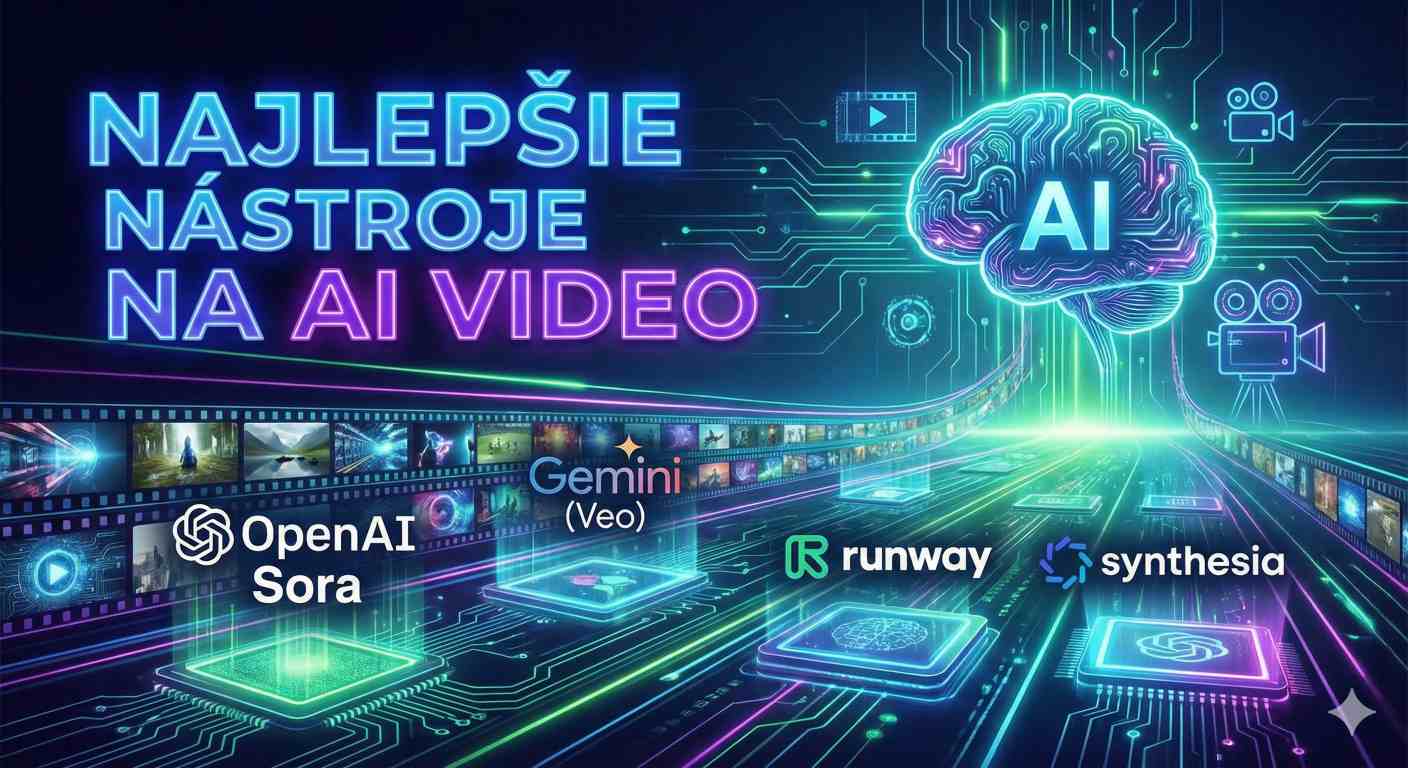 Najlepšie nástroje na AI video 2026