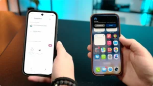 Posielanie súborov medzi Pixel 10 a iPhone 17 Pro