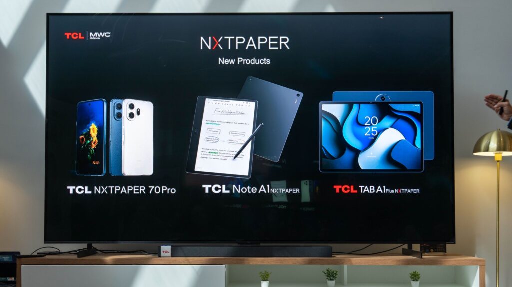 Nové produkty s NXTPAPER displejom