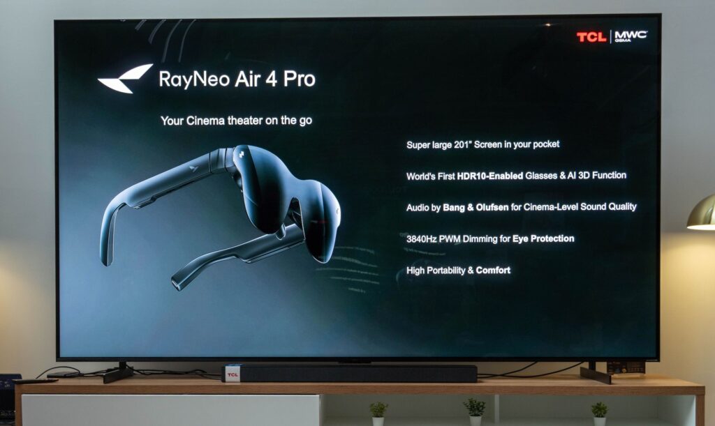 Okuliare TCL RayNeo Air4 Pro