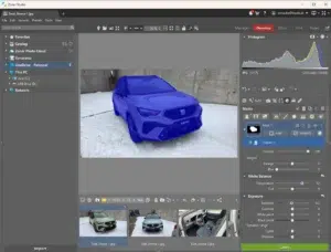 Výber objektu na jeden klik a možnosti ďalších úprav