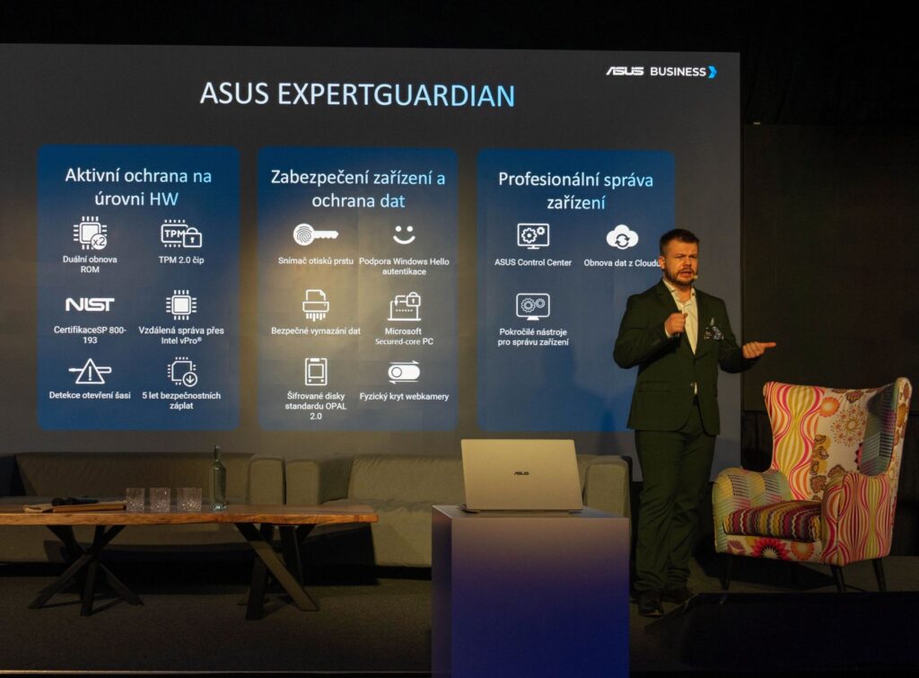 Firemný notebook sa musí postarať aj o bezpečnosť dát