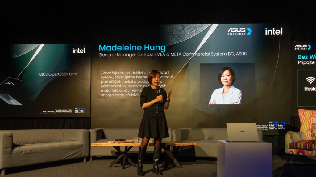 Madelein Hung: ExpertBook je dlhodobou investíciou do notebooku vo firmách