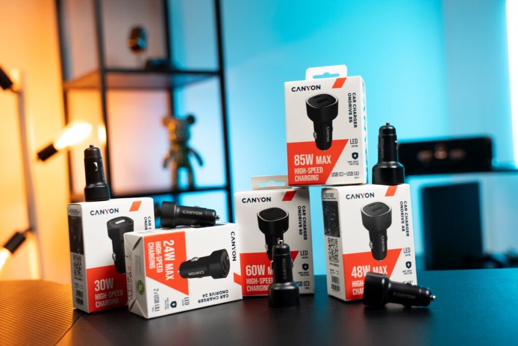 Nabíjačky do auta Canyon