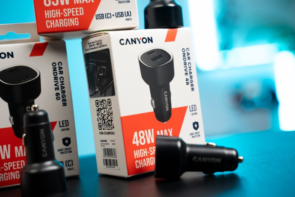 Nabíjačky do auta Canyon