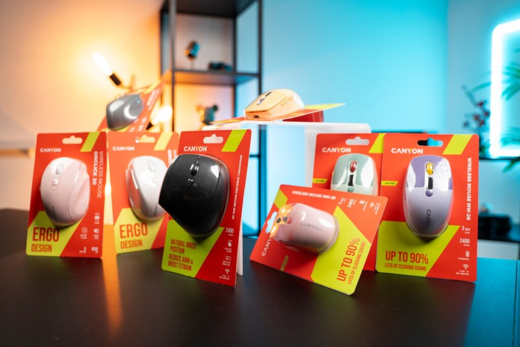 Počítačové myši Canyon