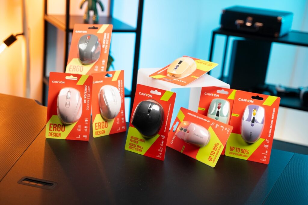 Počítačové myši Canyon