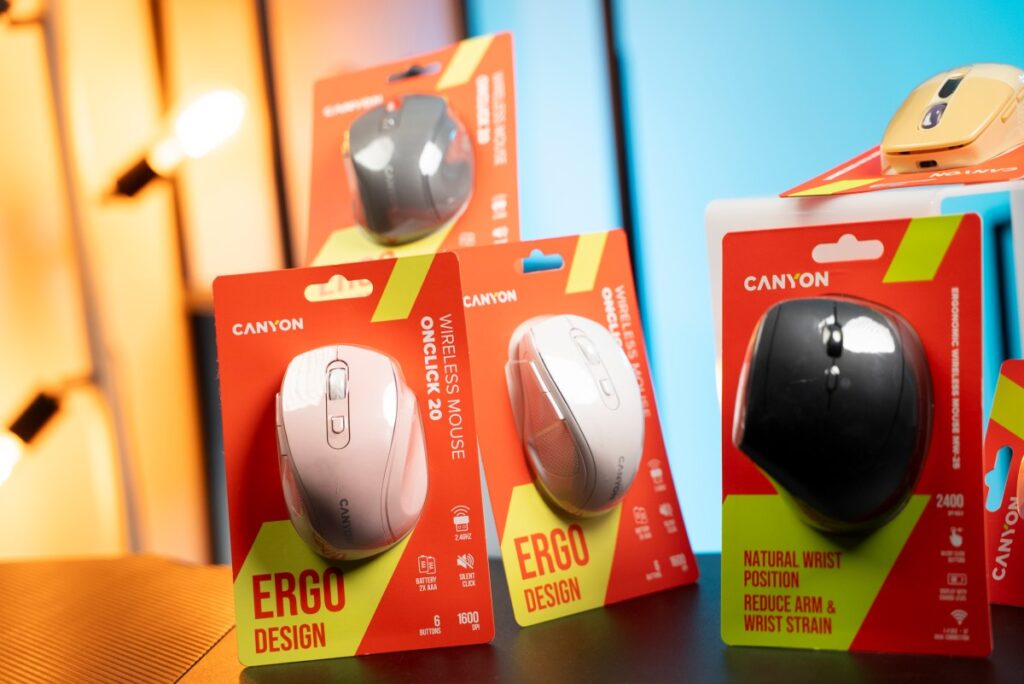 Počítačové myši Canyon