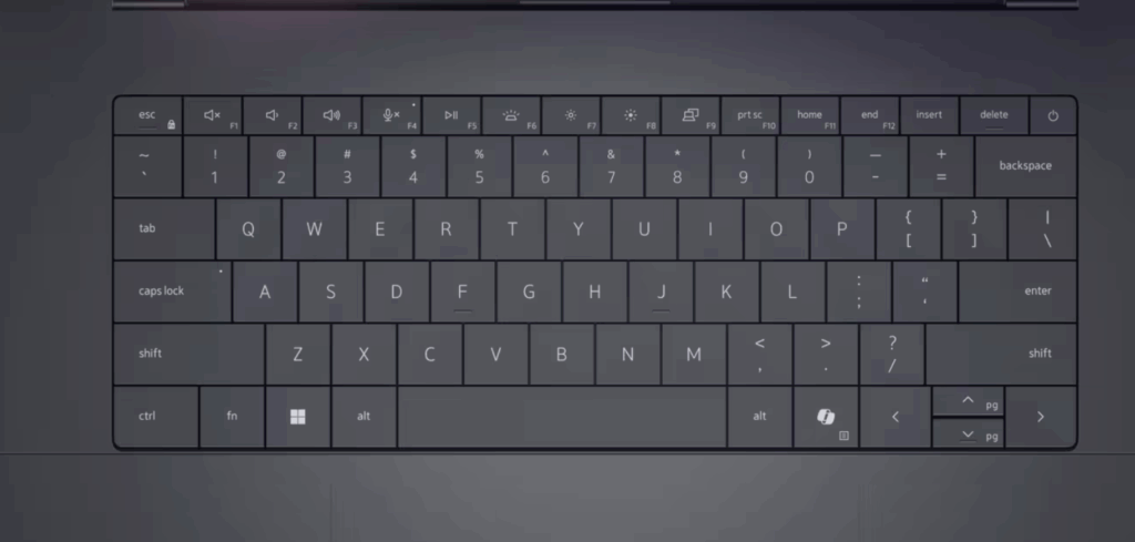 DellXPS16 2026 klavesnica