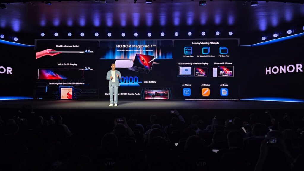 Parametre HONOR Magic Pad4