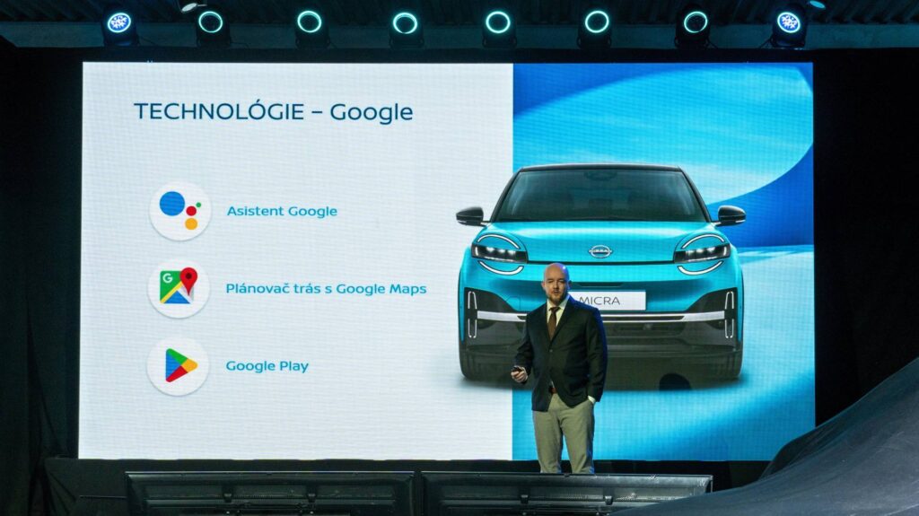 Plná výbava službami Google v Nissan Micra