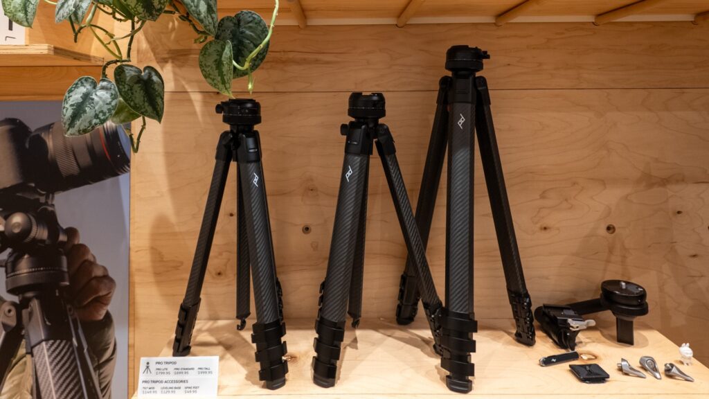 Statívy Peak Design v magnéziovom vyhotovení