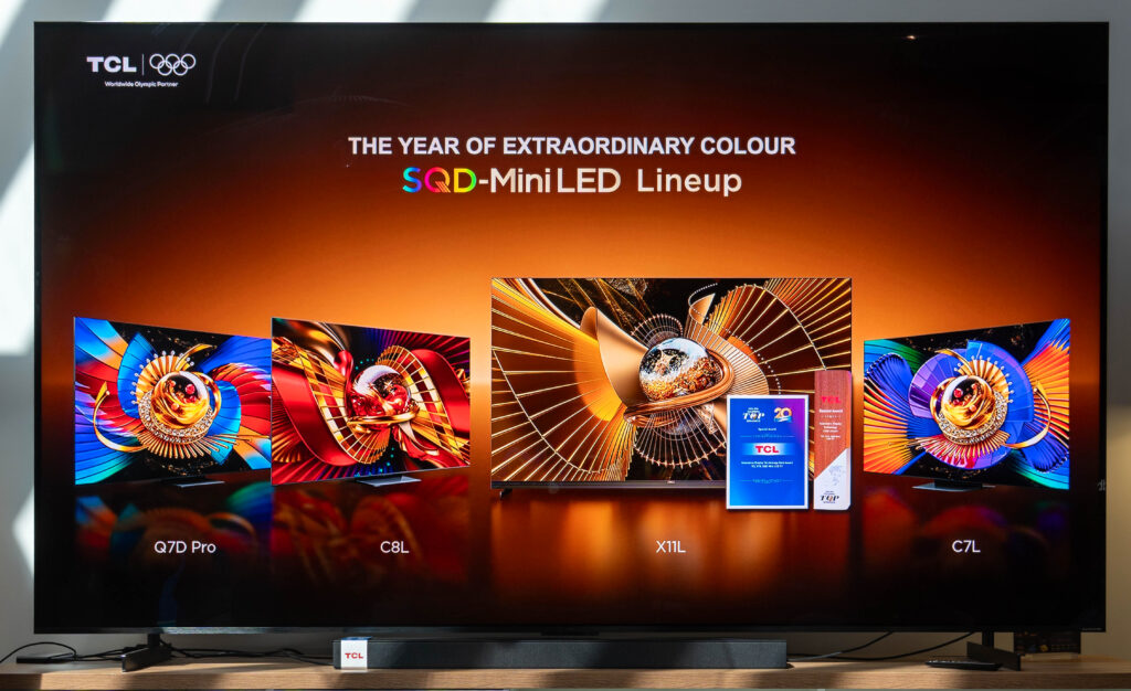 Sortiment SQD-MiniLED od TCL