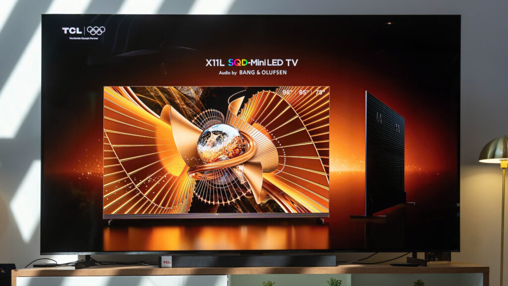 TCL X11L s technológiou SQD-MniLED