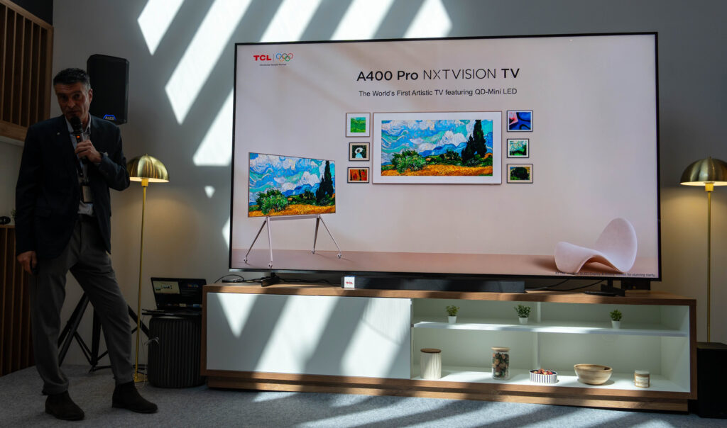 Lifestylový NEXPAPER televízor A400