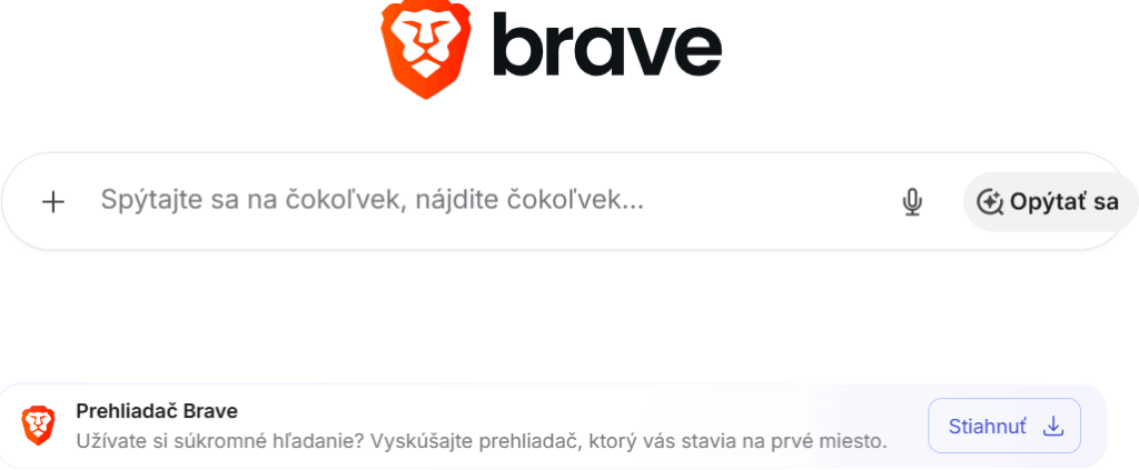brave search
