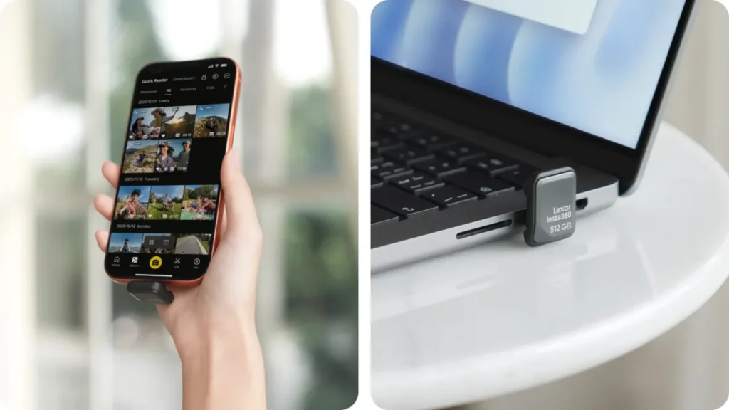 Insta360 Quick Reader 512 GB