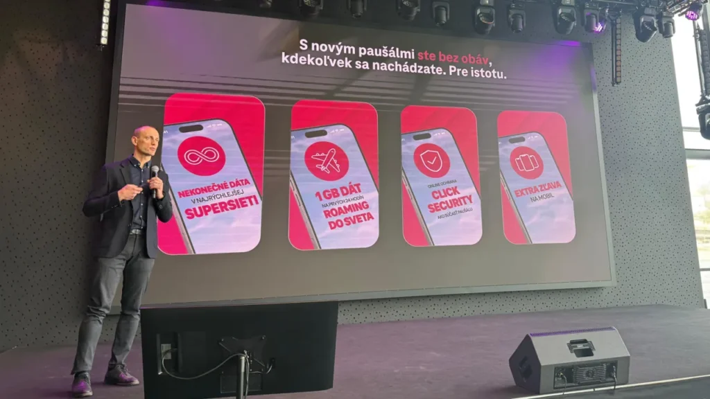 Telekom paušály Spojenie