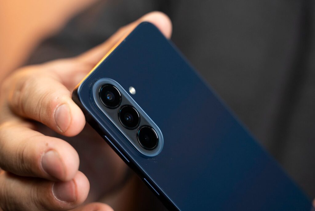 Galaxy A57 a jeho zadné fotoaparáty