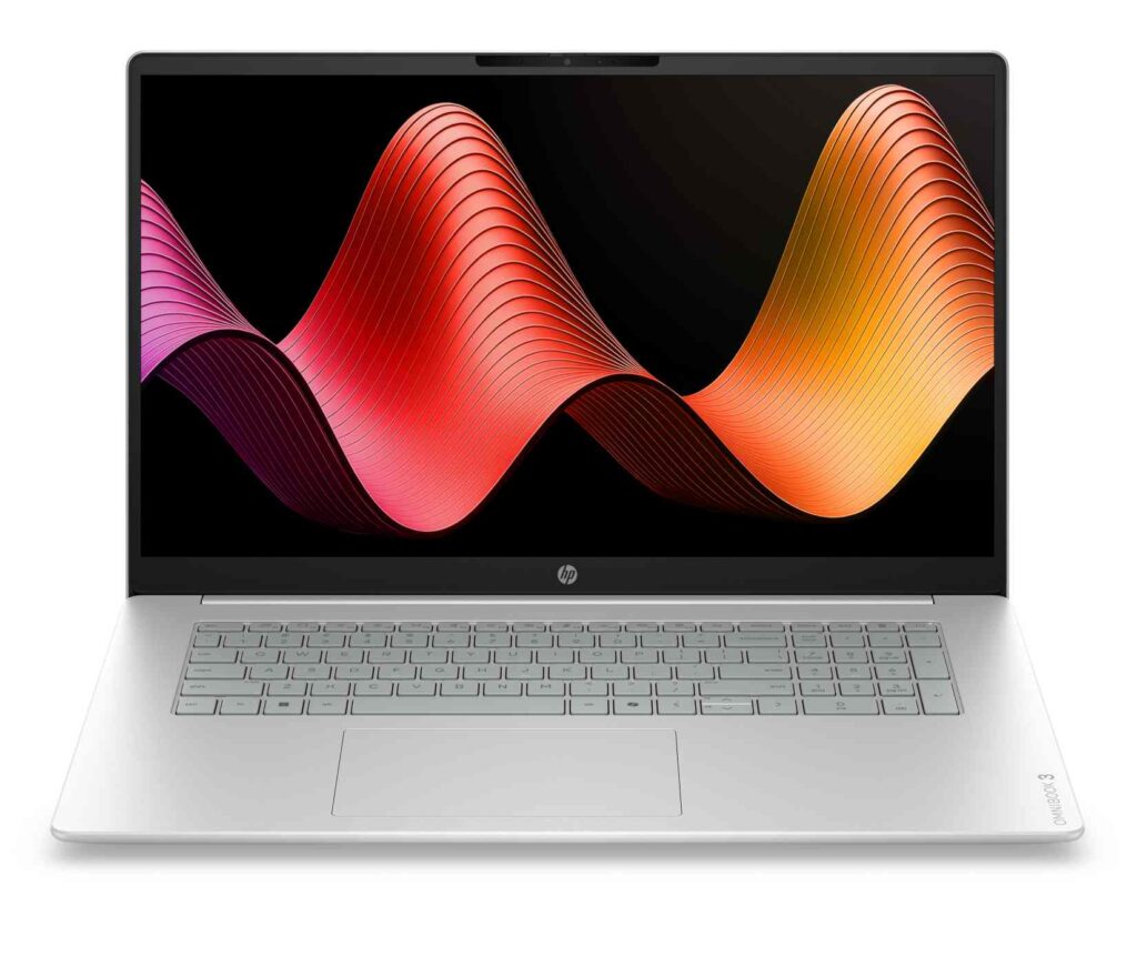 HP OmniBook 3 17.3 Laptop PC_GlacierSilver_Front