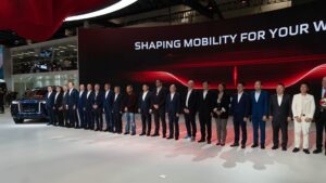 Tlačová konferencia Hongqi v Pekingu