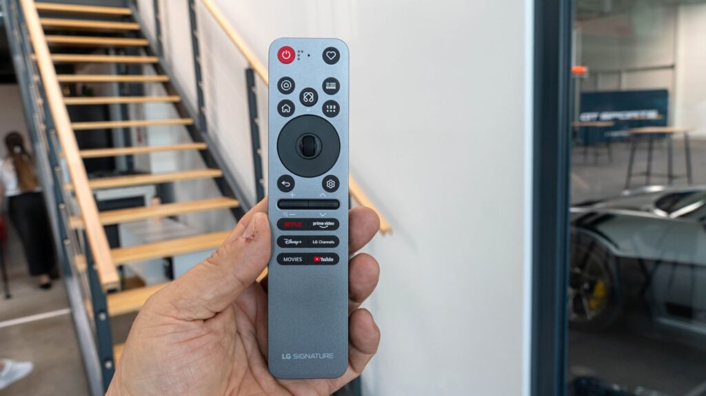 Nový typ diaľkového ovládania pre televízory LG