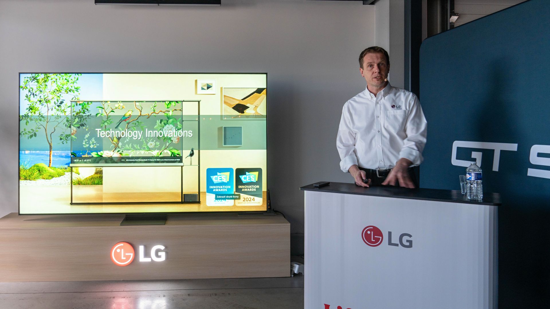 LG: transparentný OLED televízor, extrémne frekvencie a útok na prémiový segment