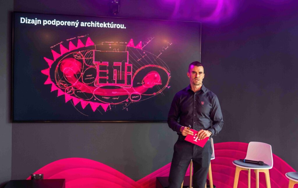 Plán Magenta Experience Center